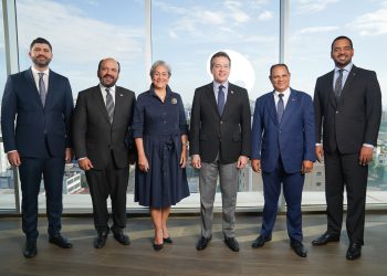 El ministro Ito Bisonó y viceministros de Industria, Comercio y Mipymes.