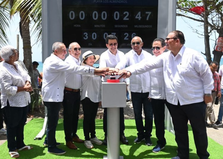 El ministro David Collado destacó que la obra marcará un antes y un después en el impulso del turismo de Baní.