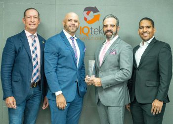 Magin Ferreiro, Junior Tolentino, Roberto Rodriguez y Marucho Mendez.