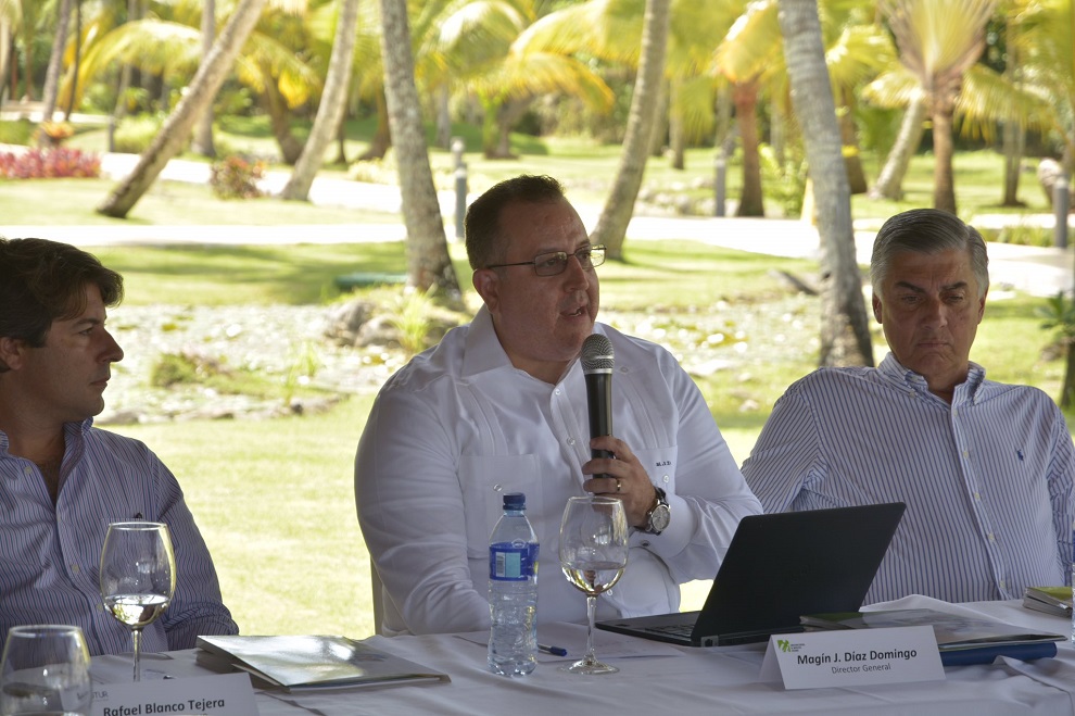 magín díaz durante el encuentro