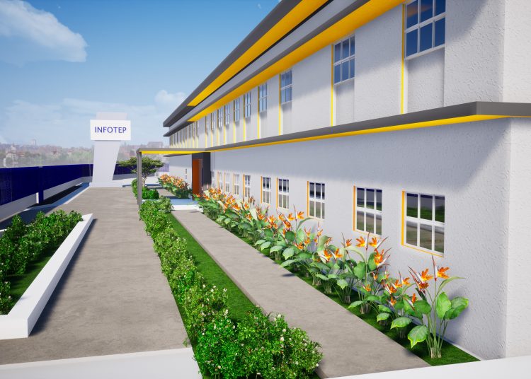 Maqueta Centro Tecnológico Haina. Fuente externa.