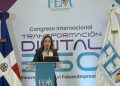 María Waleska Álvarez destacó el impacto de la inteligencia artificial en las mipymes durante un congreso internacional.