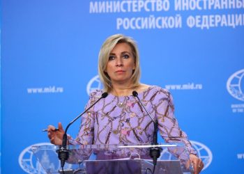 María Zajárova, Rusia