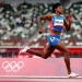 La dominicana marcó el tiempo más rápido de la ronda clasificatoria de todas las participantes en la primera serie.