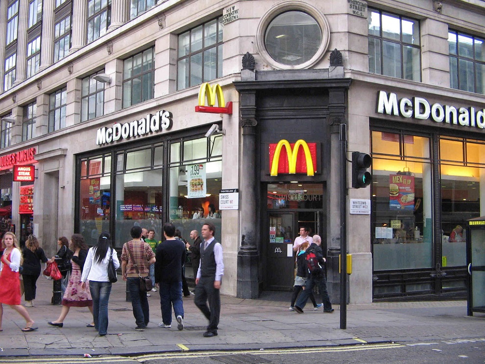 mcdonald's london
