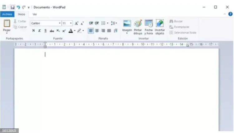WordPad es un procesador de textos básico