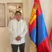 En un acto oficial, Miguel Calzada León izó la bandera de Mongolia en la sede del cuerpo consular en Santo Domingo.