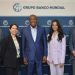 Miguel Díaz, Gabriela Elizondo, ministro Antonio Almonte, Chadia Abreu y David Villar Ferrenbach. - Fuente externa.