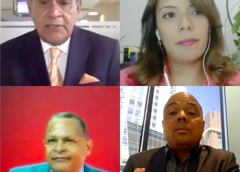 Miguel Franjul, Bethania Ortega, Fausto Rosario y Jairon Severino