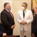 Michael R. Pompeo y Danilo Medina