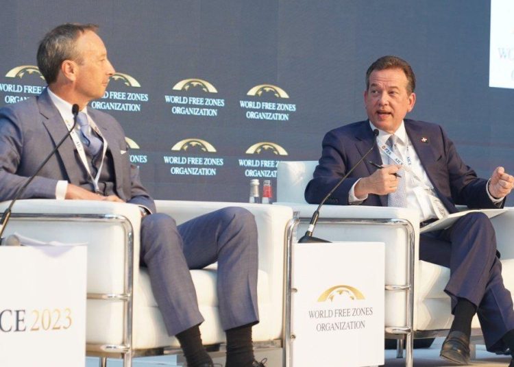 Ito Bisonó en la Conferencia y Exhibición Internacional que la Organización Mundial de Zonas Francas | Fuente externa.