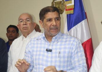 Ministro de Agricultura, Limber Cruz. Fuente externa.