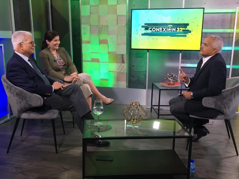 ministro de agricultura miguel guerrero, leila mejia y osmar benitez, ministro de agricultura