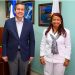 Ministro y nueva directora