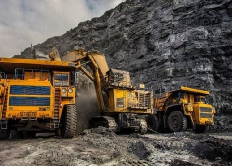 Producción del sector minería en Perú.