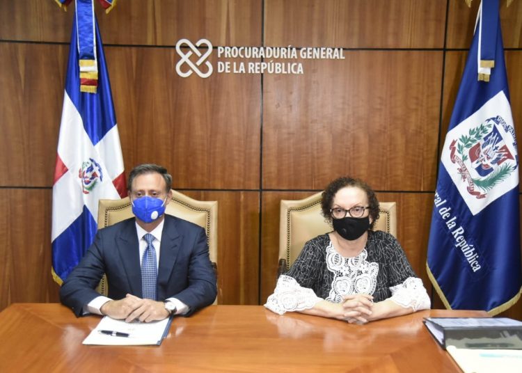 Jean Alain Rodríguez y Miriam Germán Brito. / Fuente externa