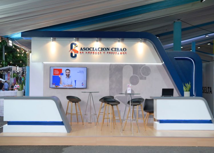 Módulo de Asociación Cibao en Expo Cibao. - Fuente externa.