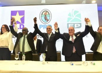 Representantes del PLD, PRD y Fuerza del Pueblo - Fuente externa.