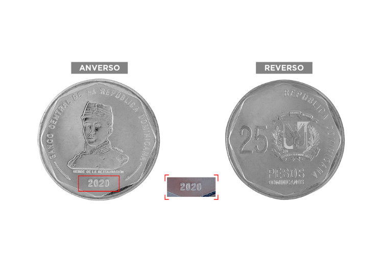 Moneda RD$25