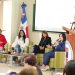 Anniette Cohn-Lois, de Opción Democrática; Julia Muñiz, del Partido Revolucionario Moderno (PRM); Nerys Martínez, de la Fuerza del Pueblo (FP), y Yulibelys Wandelpool, del Partido de la Liberación Dominicana (PLD),  candidatas a las regidurías de la Circunscripción 1 del Distrito Nacional. | Cortesía