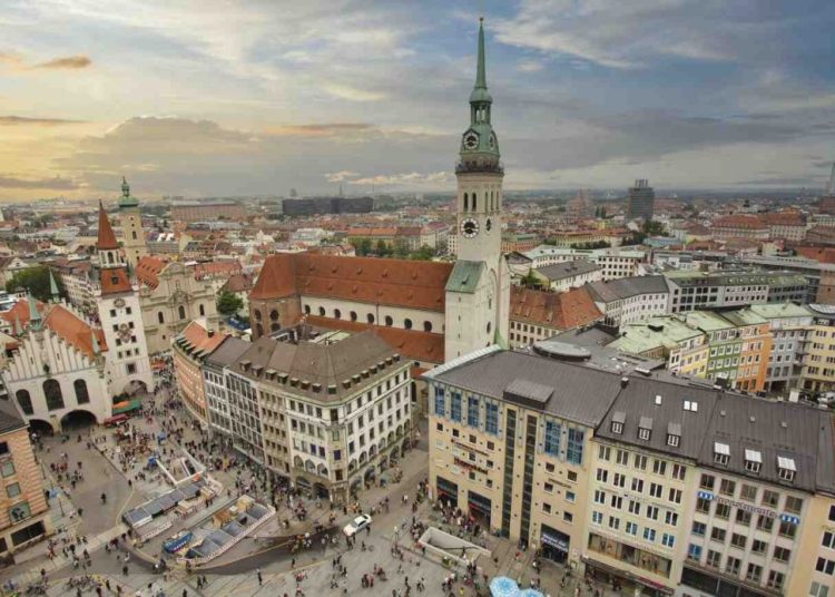 Ciudad Munich, Alemania. Fuente externa.