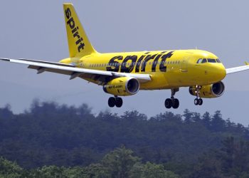 Avion de Spirit Airlines.- Fuente externa.