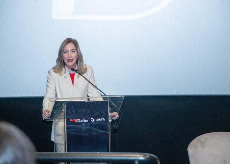 Presidente ejecutiva de NAP del Caribe, María Waleska Álvarez. Fuente externa.