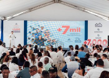 Acto de entrega en Hato Nuevo, Santo Domingo Oeste. - Fuente externa.