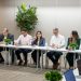 El encuentro fue encabezado por la viceministra de Desarrollo Industrial del MICM, Gianna Franjul y el vicepresidente ejecutivo de la AIRD, Mario Pujols.