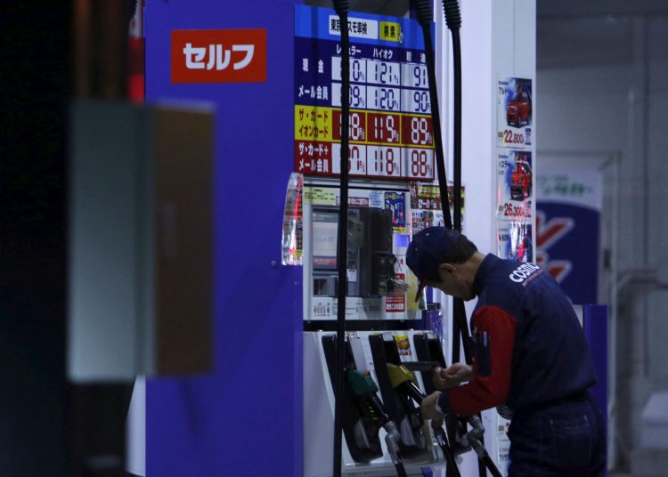 Gasolina en Japón. - Fuente externa.
