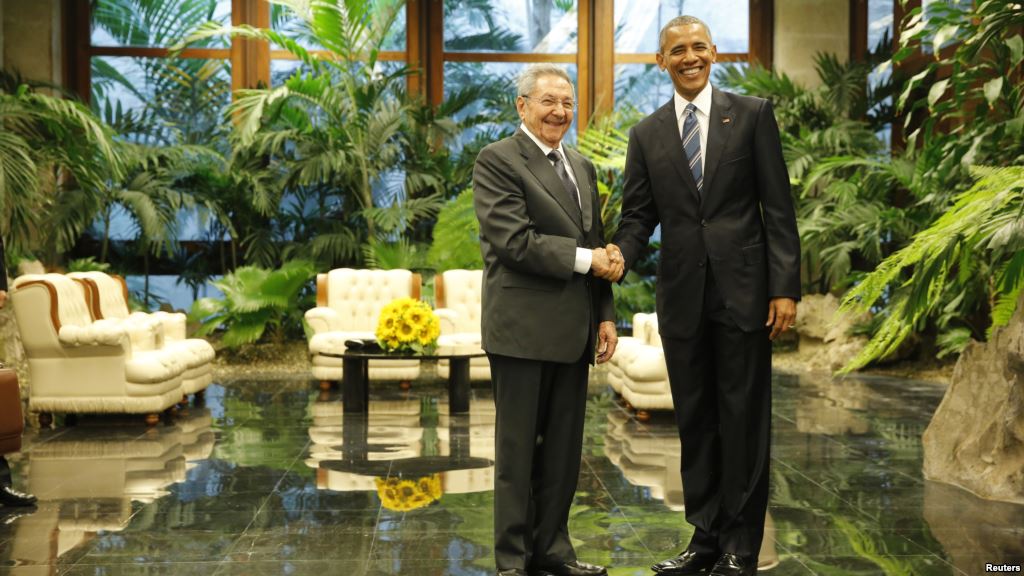 Los mandatarios Raúl Castro y Barack Obama se reunieron en La Habana en marzo de 2016
