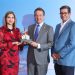 Odile Miniño, Víctor (Ito) Bisonó y Teddy Heinsen.