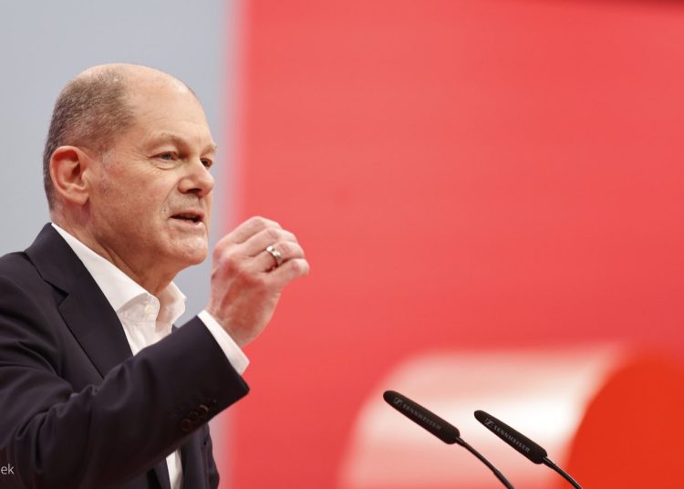 Olaf Scholz, canciller alemán. | Phototeck vía Twitter.