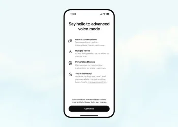 Este modelo incluye un 'Modo voz' avanzado, con el que permite elegir entre una serie de voces para personalizar la interacción con el 'chatbot'.