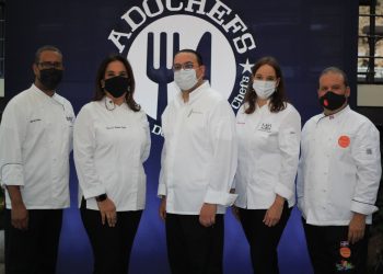 Luis de la Nuez, Patricia De Marchena, Alejandro Abreu, Elaine de Windt y Leandro Diaz.