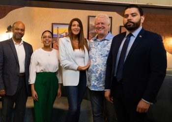 Armando Tejeda, Melissa Hernández, Amanda De Ganna, Rudy Ganna y Roger Marte