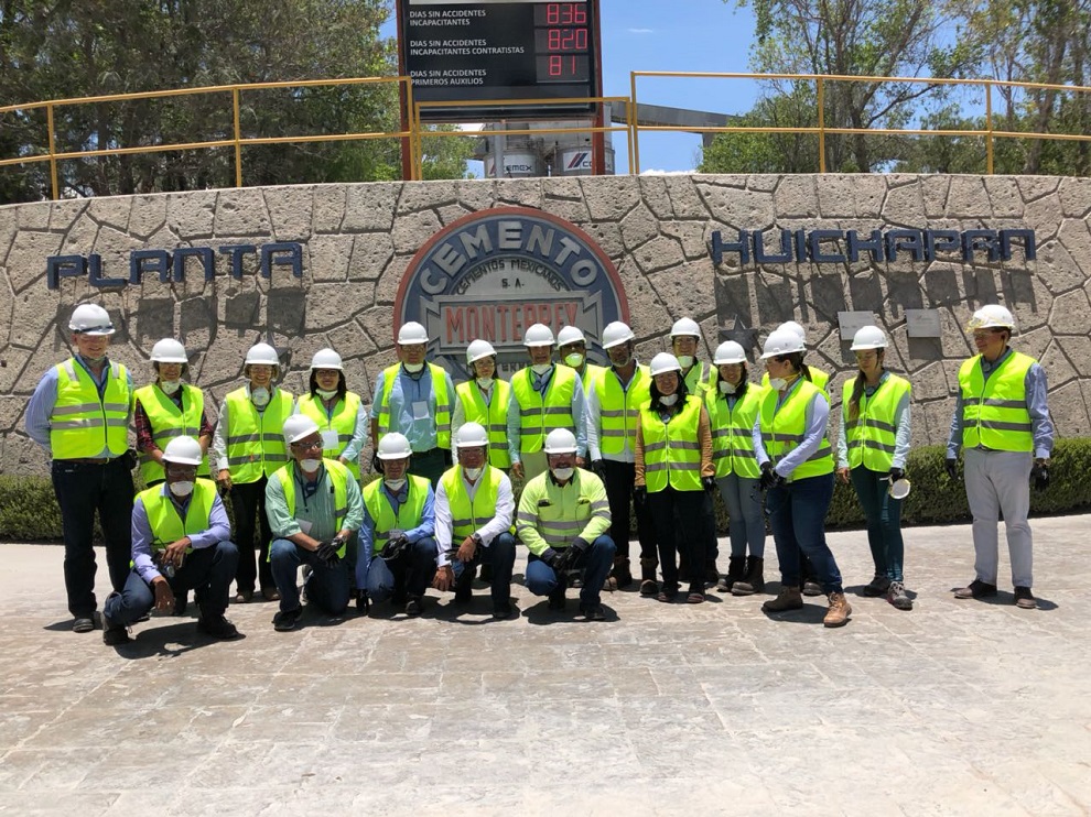 participantes en la visita multipaís a méxico