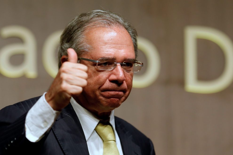 el ministro de economía de brasil, paulo guedes