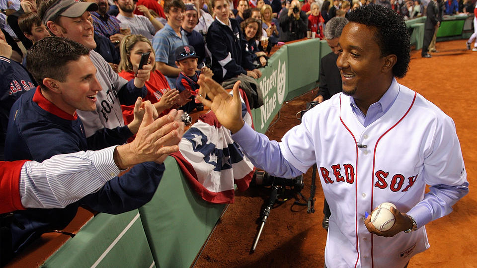 Pedro Martínez./Cortesía BostonHerald.