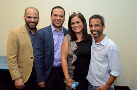 periodistas disfrutan de la presentacion fundacion refidomsa