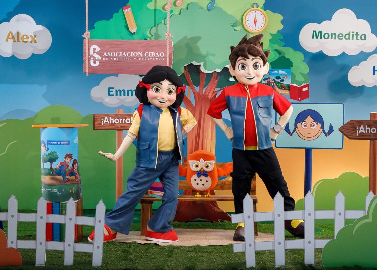 Nuevos personajes empleados por ACAP para su Jornada de Educación Financiera Infantil.