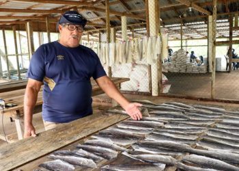 Pescadores hondureños