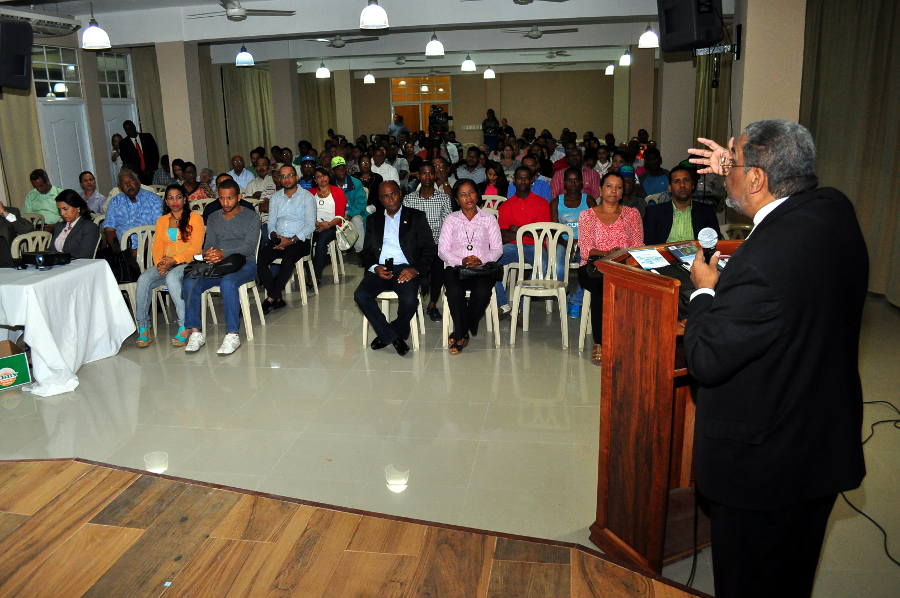 Acto de presentación del Plan de Desarrollo de Hato Mayor.