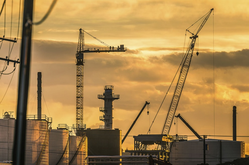 planta procesamiento petróleo