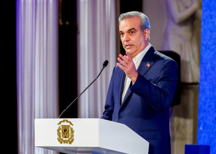 Presidente Luis Abinader. - Fuente externa.