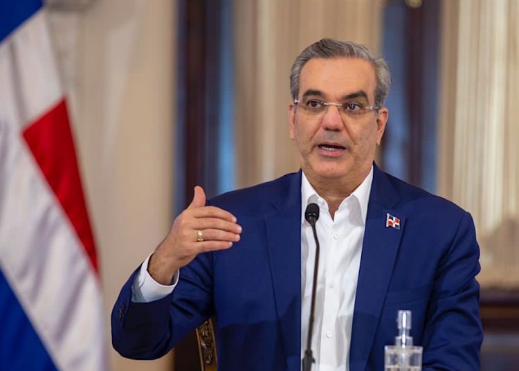 Presidente Luis Abinader. - Fuente externa.