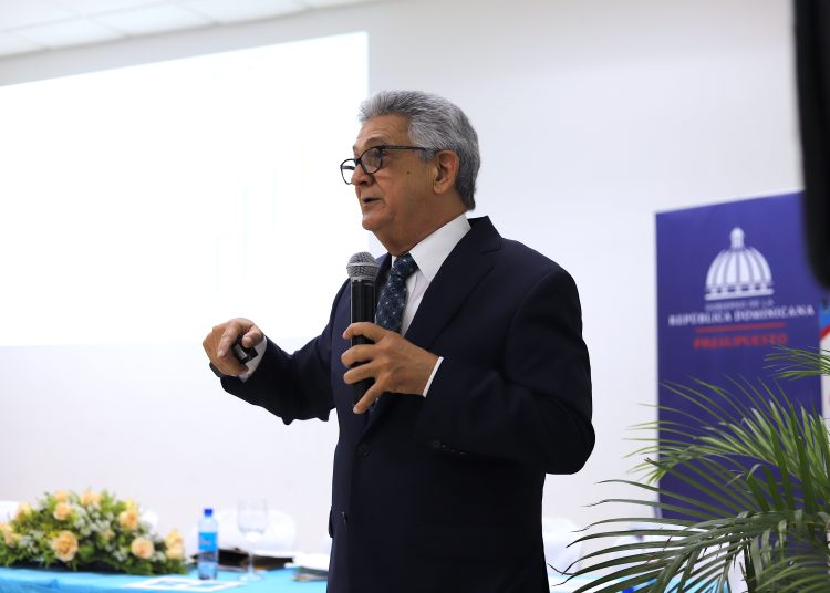 José Rijo Presbot, director de Presupuesto. - Fuente externa.