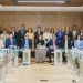 Junta de directores del Conep, junto a la vicepresidente de República Dominicana Raquel Peña. - Fuente externa.