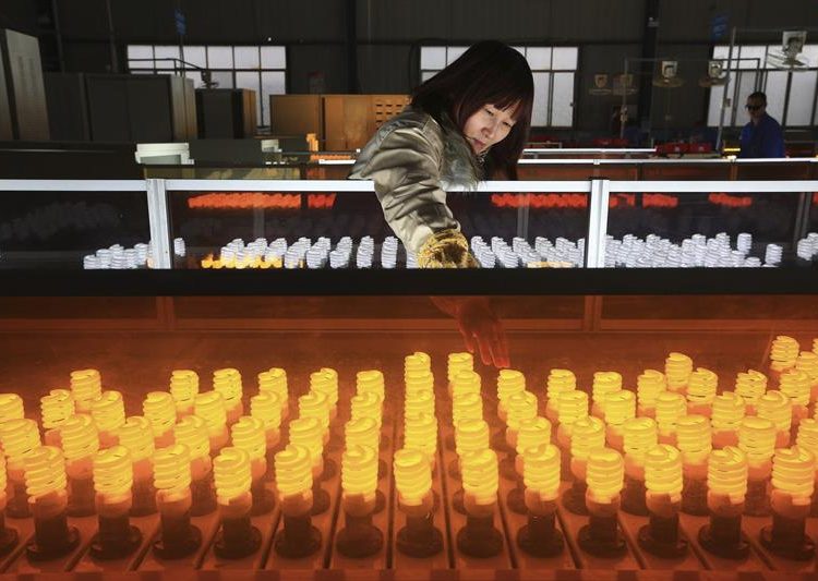 Producción industrial China