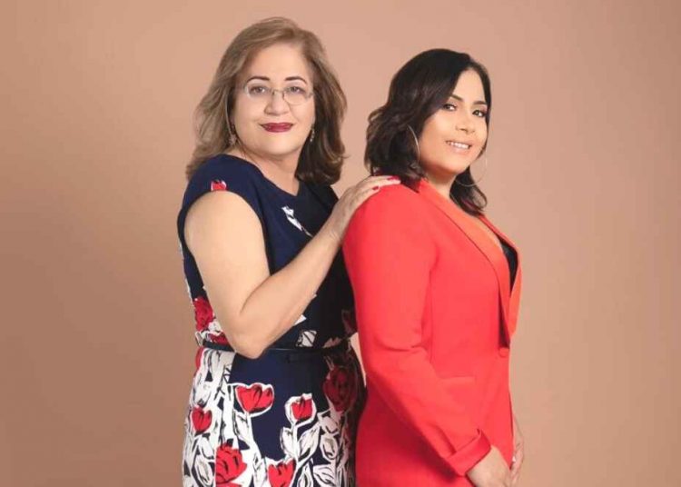 Olga Arbaje y Sheila Ochoa.  | Cortesía